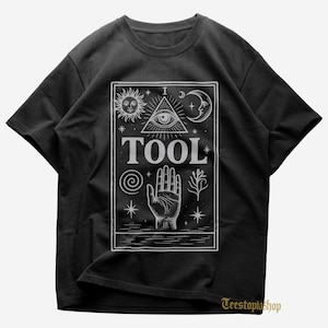 Vintage 00s TOOL Progressive Metal Rock Band T Shirt Lateralus Era
