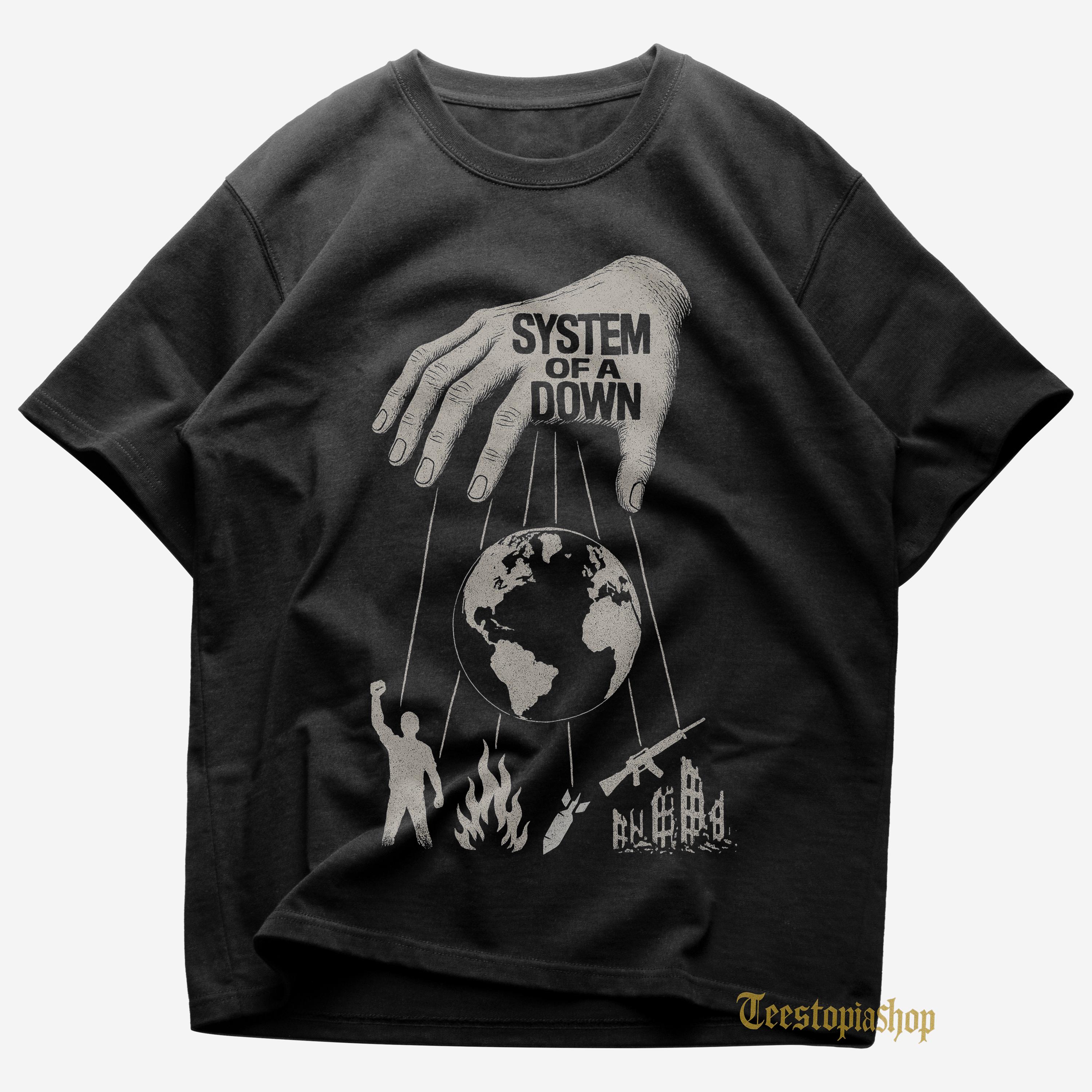 System of a Down T-shirt - Chop Suey! - System of a Down Merch