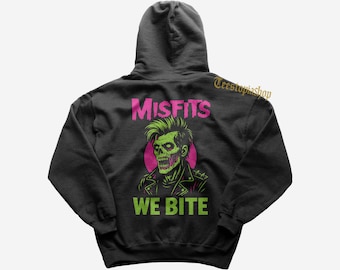 Misfits Hoodie - Last Caress - Misfits Merch - Unisex Punk Hoodie