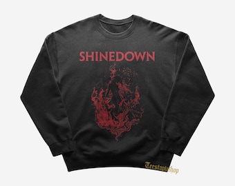 Shinedown Sweatshirt - Three Six Five - Secon Change - Shinedown Merch - Rock Sweatshirt - Gift for Rock Lovers - Premium Music Apparel
