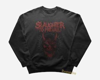 Slaughter To Prevail Sweatshirt - Metal Music Sweatshirt - Demolisher - Alex Terrible - Slaughter To Prevail Merch - Unisex Rocker Clothing