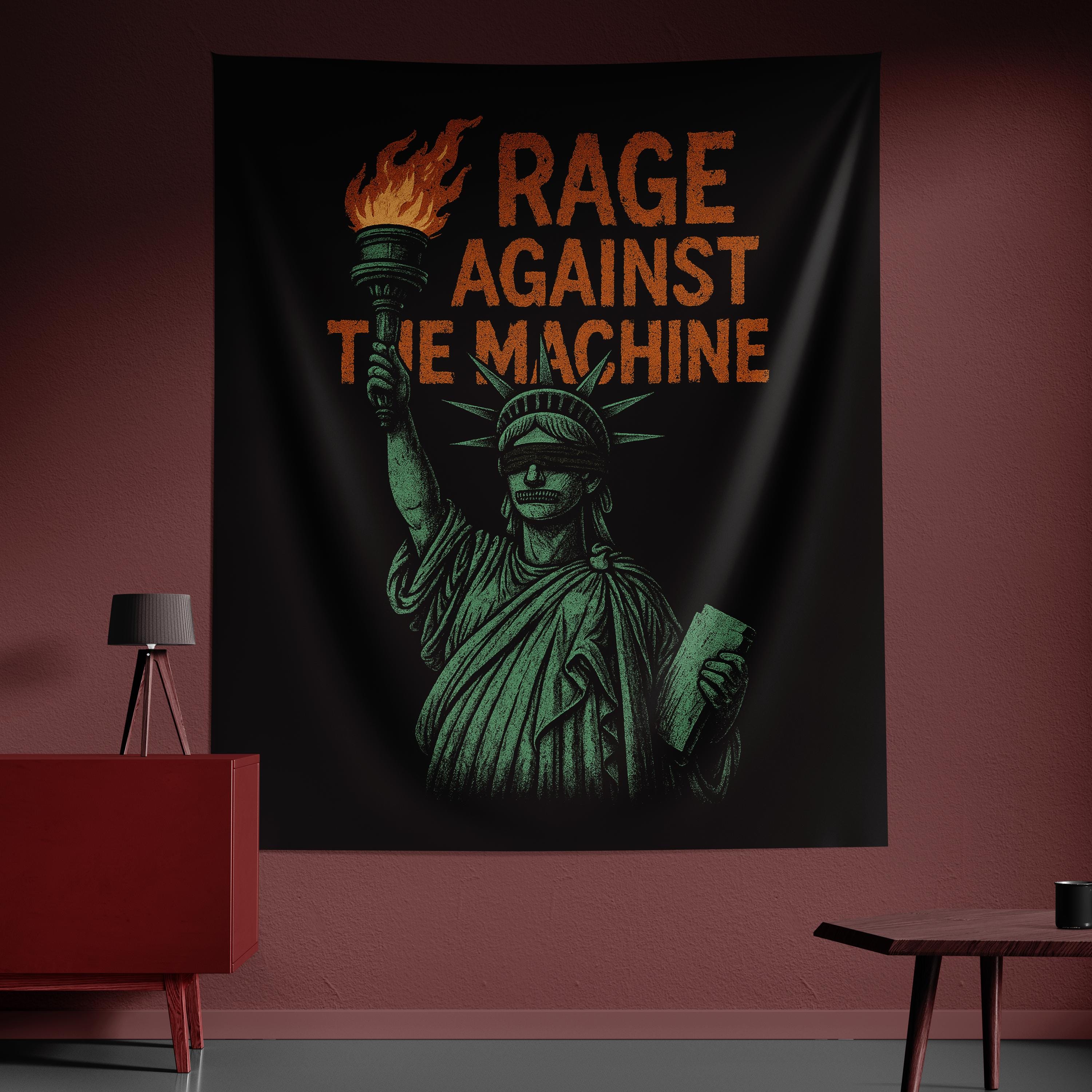 Rage against the machine poster - Etsy 日本
