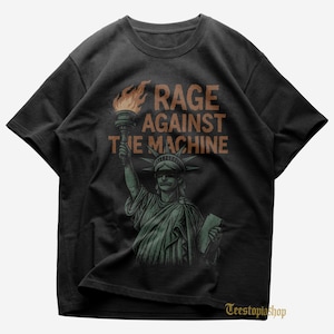 Rage Against The Machine T-Shirt - Metal Music Shirt - Killing In The Name - Wake Up - Rage Against The Machine Merch - Unisex Rock Clothing