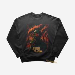 System of a Down Sweatshirt - Sugar - Hypnotize - System of a Down Merch - Metal Sweatshirt - Metal Lovers Gift - Premium Music Apparel
