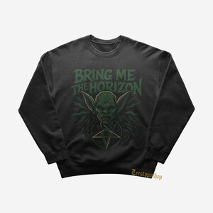 Bring Me The Horizon Sweatshirt - Drown - Darkside - Bring Me The Horizon Merch - Unisex Rock Sweatshirt  - Premium Music Apparel