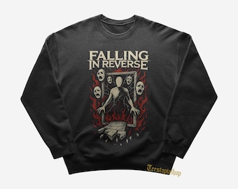 Falling in Reverse CD+シャツ【L】　※新品、日本未発売 Falling in Reverse Sweatshirt - ZOMBIFIED - Falling in Reverse