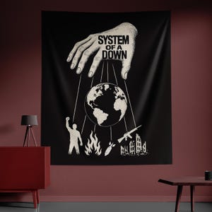 SOAD Poster Matte A3 A4 Art Print. System of A Down Vintage Rock