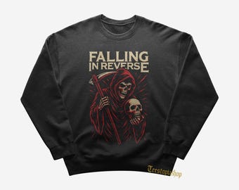 In Reverse fallen Sweatshirt - Ich bin kein Vampir - Beliebtes Monster - In Reverse Merch fallen - Rock-Liebhaber Geschenk - Premium Musik Bekleidung