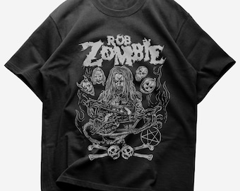 Rob Zombie Dragula Comic T-shirt – Officially Licensed Black