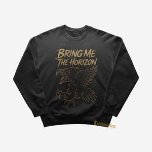 Bring Me The Horizon Sweatshirt - Kingslayer - Sleepwalking - Bring Me The Horizon Merch - Unisex Rock Sweatshirt - Premium Music Apparel