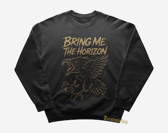 Bring Me The Horizon Sweatshirt - Kingslayer - Sleepwalking - Bring Me The Horizon Merch - Unisex Rock Sweatshirt - Premium Music Apparel