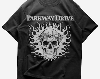 Parkway Drive T-shirt - Heavy Metal Shirt - Diepblauw Shirt - Vice Grip Shirt - Parkway Drive Merch - Unisex Metal Apparel