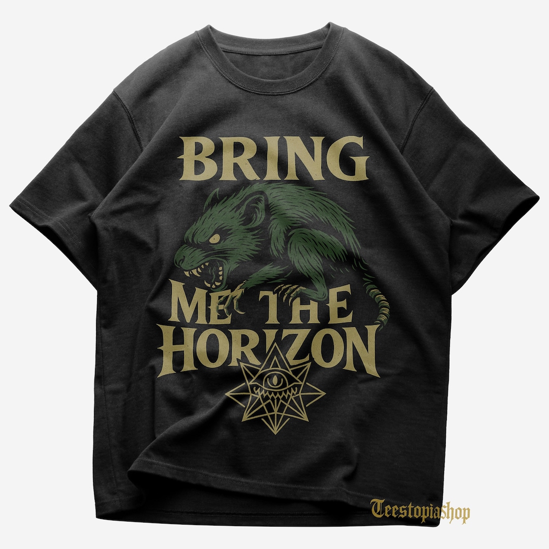 BMTH LosT Topic Hot | T-Shirt Lost Horizon The Me Bring horizon the me bring tシャツ ミュージシャン