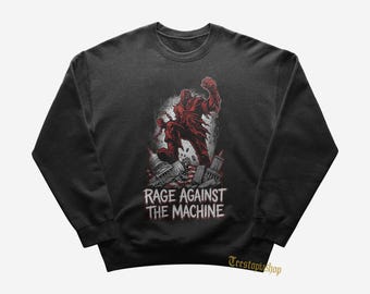 Rage Against The Machine Sweatshirt - Metal Hoodie - Killing In The Name - Guerilla Radio - Rage Against The Machine Merch - Rock Clothing