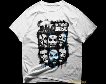 Hollywood Undead T-Shirt - Rap Rock Shirt - Swan Songs Shirt - American Tragedy Shirt - Hollywood Undead Merch - Unisex Rock Apparel