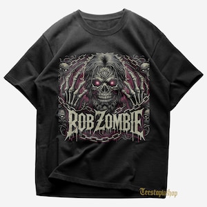 Rob Zombie T-Shirt - Living Dead Girl - Rob Zombie Merch - Unisex Rock Tee - Gift for Metal Lovers - Premium Music Apparel - Metal Merch