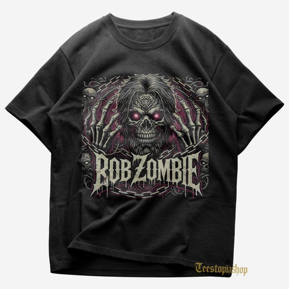 Rob Zombie T-shirt - Living Dead Girl - Rob Zombie Merch - Unisex
