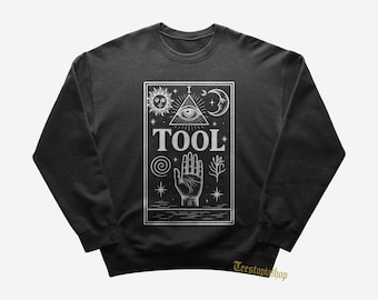 Sudadera TOOL - Sudadera de música metal - Sober - Stinkfist - Álbum Lateralus - 10000 Days - Undertow - Merchandising de TOOL - Ropa rockera unisex