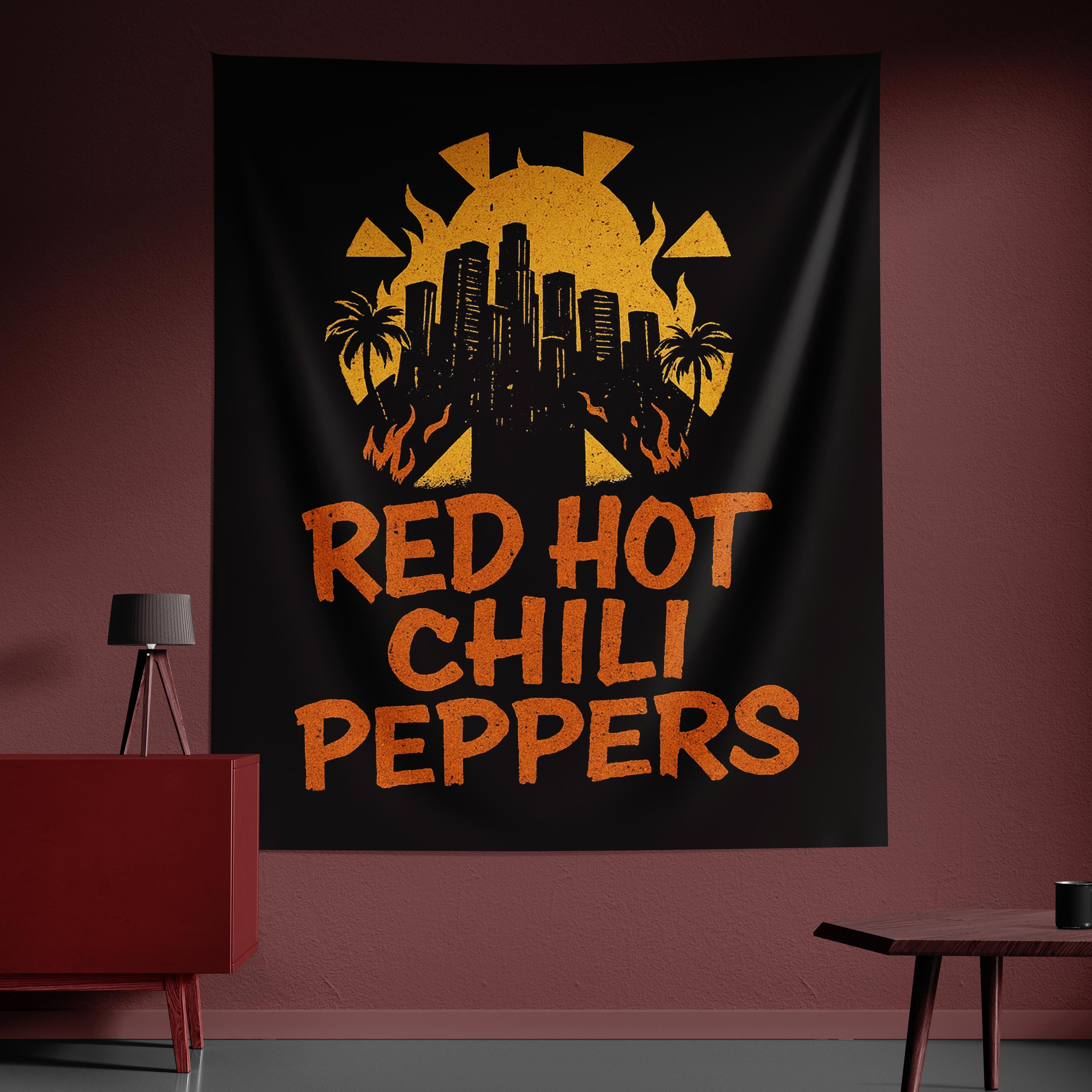 Red Hot Chili Peppers Tapestry - Etsy