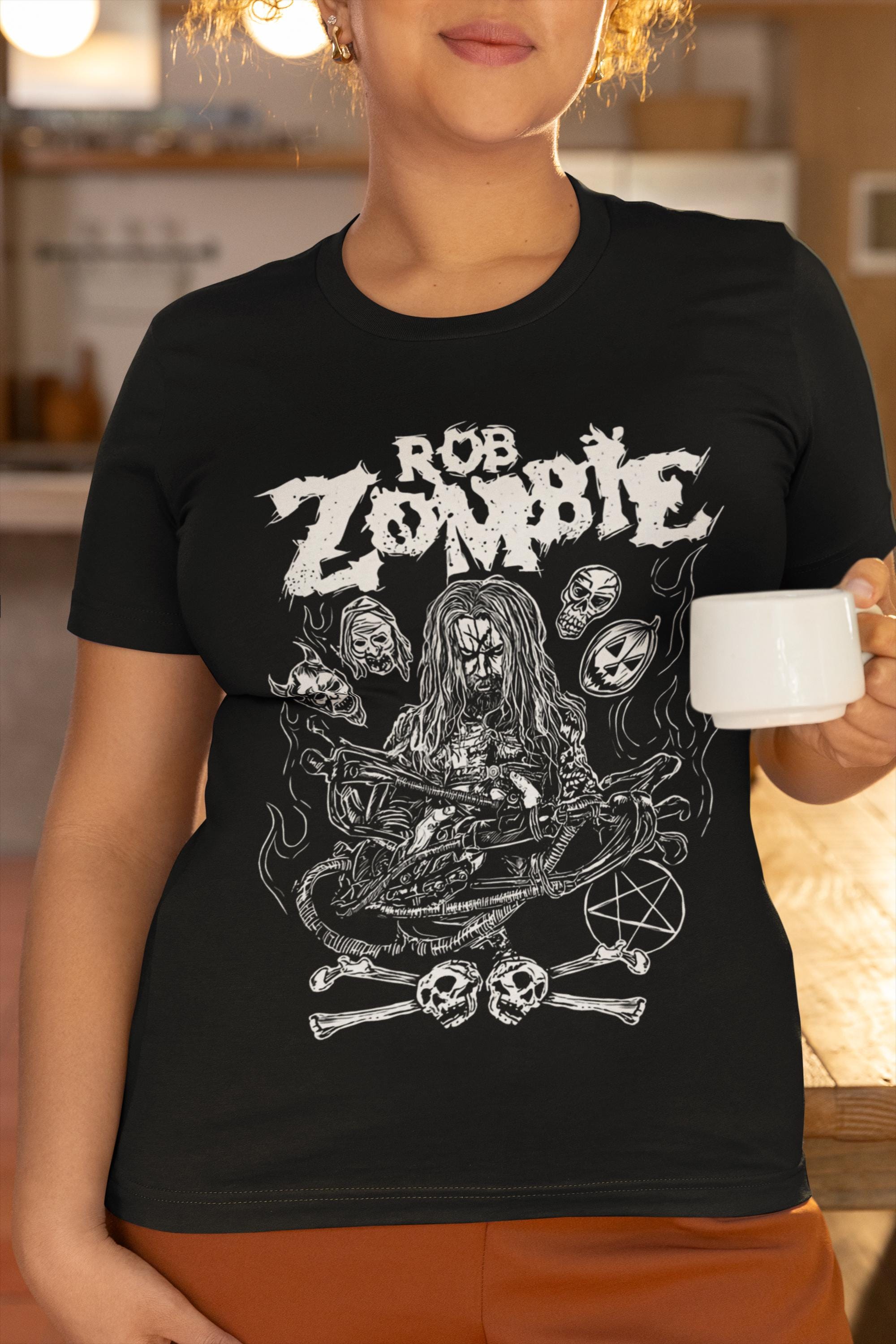 Rob Merch Rob Zombie T-shirt | Metal Music Shirt | Feel so Numb | Never Gonna ...