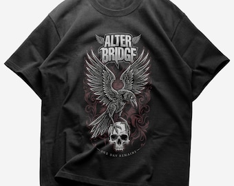Alter Bridge T-shirt - Blackbird - Metalingus - Alter Bridge Merch - Uniseks rock-T-shirt - Premium muziekkleding - Rockmerchandise