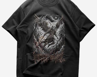 Pierce The Veil-T-shirt - King For A Day - wacht even tot mei - Pierce The Veil Merch - T-shirt rockmuziek - Premium muziekkleding