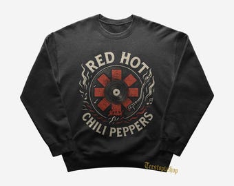 Red Hot Chili Peppers Sweatshirt - Rock Music Sweatshirt - Californication - By the Way - Red Hot Chili Peppers Merch - Rocker Clothing