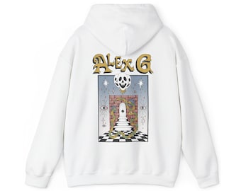 Alex G パーカー - インディーロック パーカー - Alex G ロケット パーカー - Alex G House Of Sugar - Alex G グッズ - ユニセックス ロック アパレル