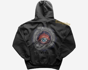 Sudadera con capucha Tool - Sudadera con capucha de metal progresivo - Sudadera con capucha de 10,000 días - Sudadera con capucha Tool Vicarious - Merchandising de Tool - Ropa unisex de metal