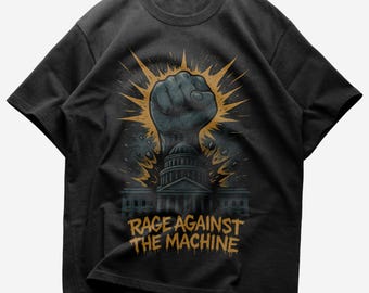 Rage Against the Machine T-shirt | Rock Music Shirt | Bulls On Parade | Testify | Know Your Enemy | Rage Against the Machine Merch