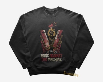 Rage Against The Machine Sweatshirt - Metal Hoodie - Testify - Know Your Enemy - Rage Against The Machine Merch - Rock Clothing