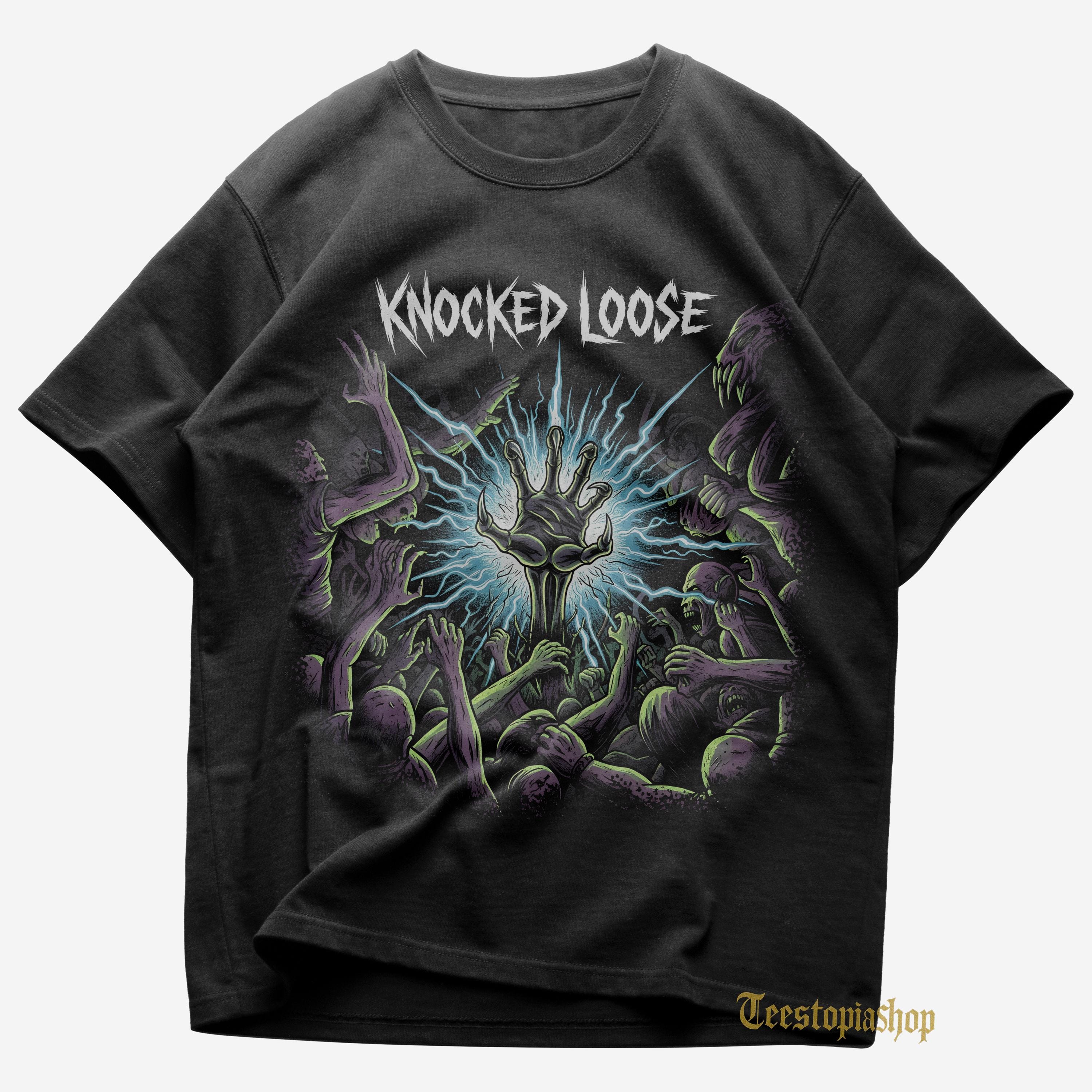 Knocked Loose T-shirt - Hardcore Punk Shirt - Laugh Tracks Shirt