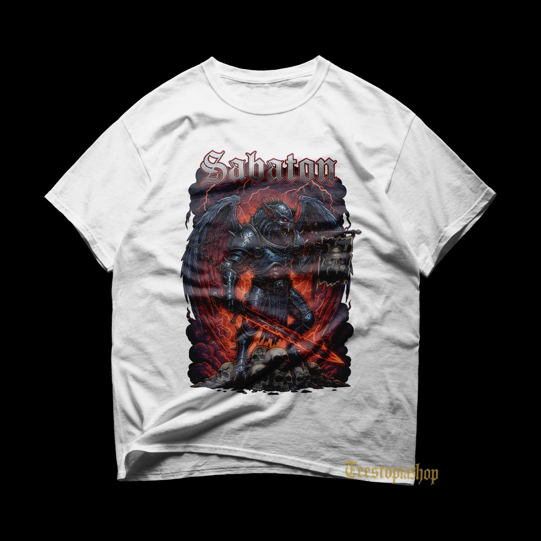 Sabaton T-shirt - Heavy Metal Shirt - Sabaton Heroes Shirt - Sabaton ...