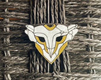 Arcane Ekko Mask Pin/Keychain