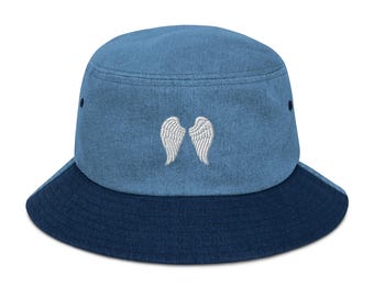 Denim bucket hat