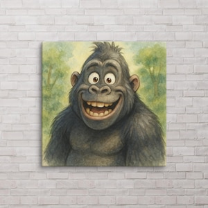Doogan the Gorilla Wall Art - Canvas