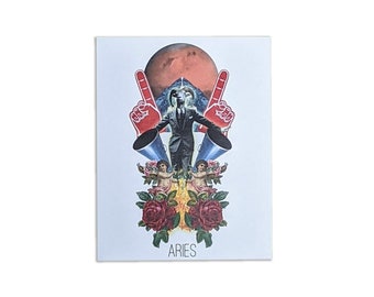 Aries Card - Astrology Birthday Card