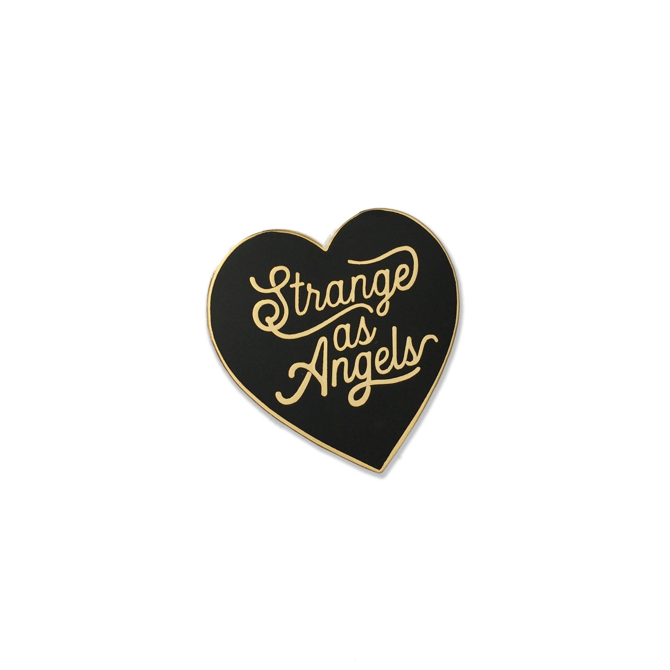 Enamel Pin: Strange as Angels
