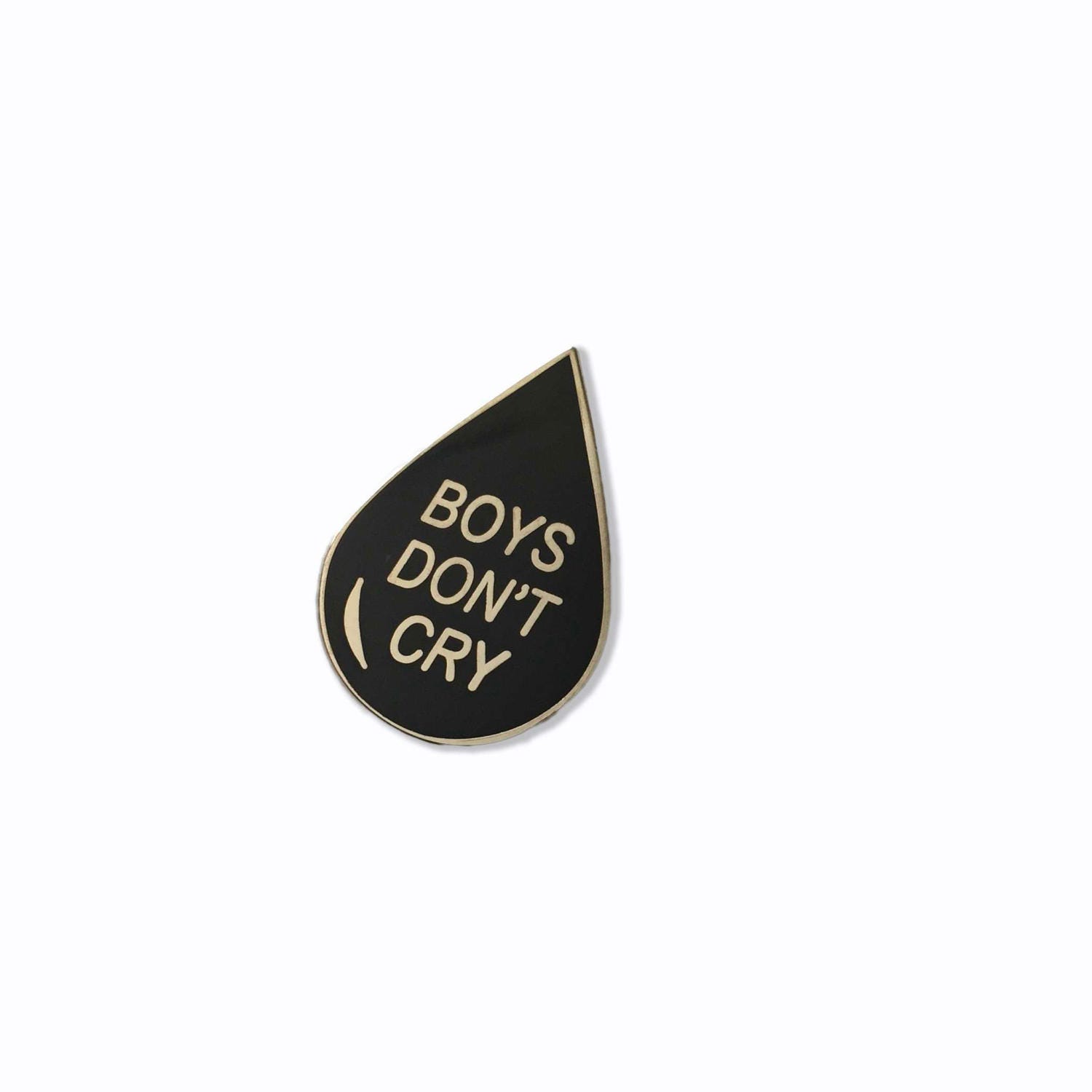 Enamel Pin: Boys Don't Cry