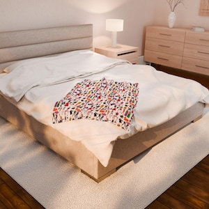 Coperta Taylor Coperta in velluto Coperta accogliente per la casa Regalo per gli amanti della moda Elegante coperta per animali domestici Caldo peluche Regalo per nipote Coperta Swifty immagine 5