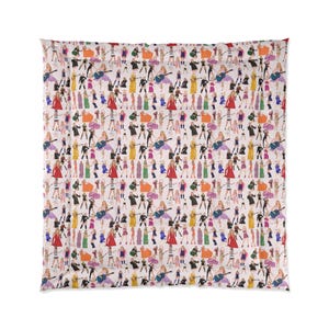 Elegante piumone Taylor, piumone con stampa alla moda audace, biancheria da letto Taylor, regalo Swifty, piumone Swifty, chic arredamento per la camera da letto, regalo perfetto per Swifty immagine 3