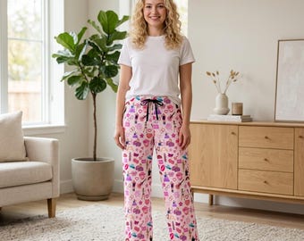 Taylor Pjs Cute Pajama Pants for Swifty Fans Girly Pop Song Eras Themed Gifts for Besties Swifty Stocking Stuffers Womens Loungewear Tay Fan