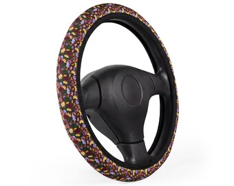 Surprise Song Piano Floral Car Steering Wheel Cover Taylor Car Steering Wheel Cover Swifty Car Steering Wheel Cover