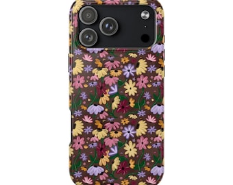Floral Piano Surprise Song Tough Phone Case Music Lover's Gift, Fan-Inspired Accessory, 2025 Concert Memory Keepsake, Aesthetic Phone Cover