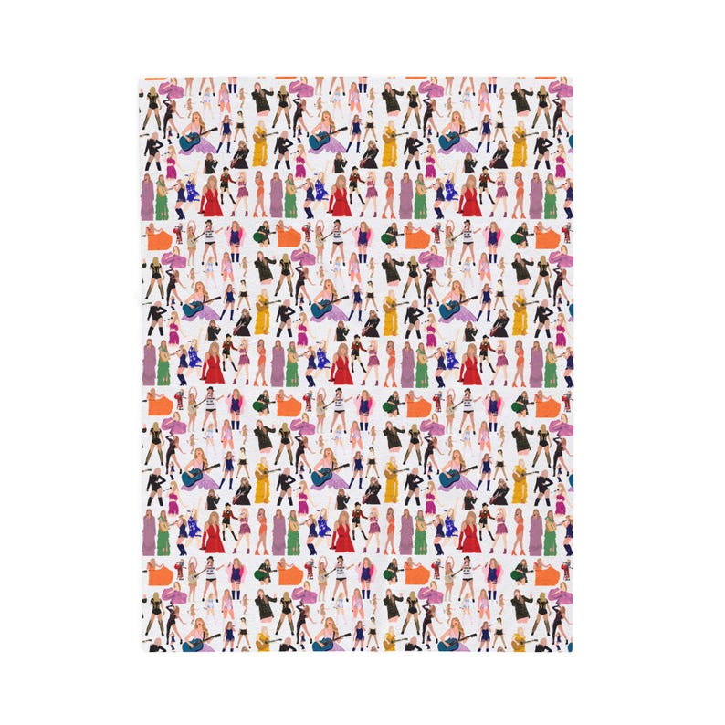 Coperta Taylor Coperta in velluto Coperta accogliente per la casa Regalo per gli amanti della moda Elegante coperta per animali domestici Caldo peluche Regalo per nipote Coperta Swifty immagine 14