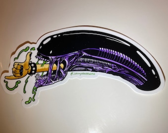 Sticker - Gnarly Xenomorph - Aliens