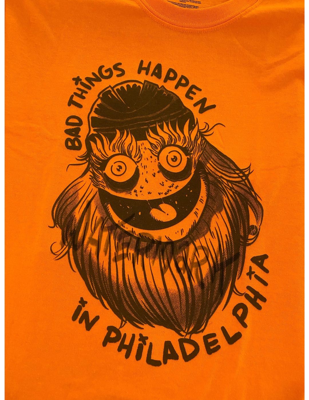 philadelphia Flyers Bad things happen in philadelphia T-shirt - Gritty Shop  