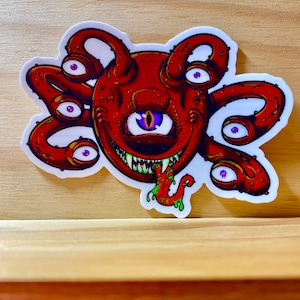 Adesivo - D&D Beholder