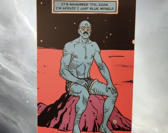 Sticker - Blue Myself - Dr Tobias Manhattan
