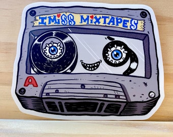 Sticker - I Miss Mixtapes